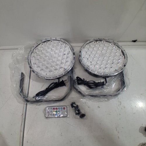 2PK BETOPPER LED STAGE LIGHTS - 9" - 30W - GREY (MODEL: LPC018) image 3