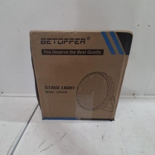 2PK BETOPPER LED STAGE LIGHTS - 9" - 30W - GREY (MODEL: LPC018) image 4