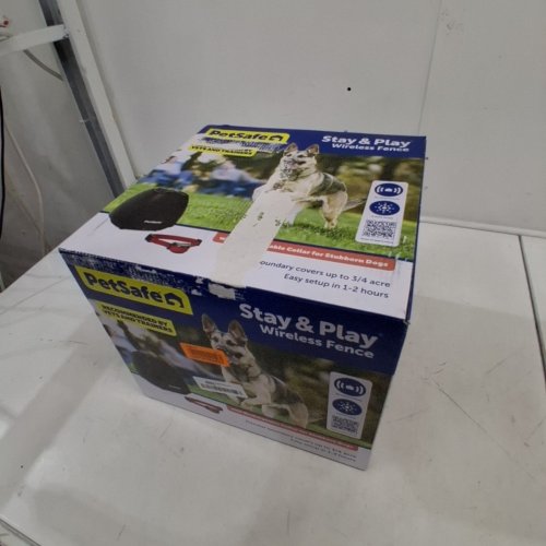 PETSAFE STAY + PLAY WIRELESS FENCE, COVERS UP TO 3/4 ACRE, FOR DOGS AND CATS OVER 2.3 KG, WATERPROOF AND RECHARGEABLE, WITH TONE AND STATIC STIMULATION (PIF00-13663) image 2