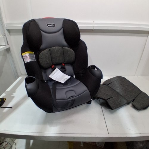 EVENFLO SYMPHONY SPORT 3 IN 1 CAR SEAT INFANT/CONVERTIBLE/BOOSTER - MEDIUM - BLACK SHADOW - (MODEL: 34512335C) image 3