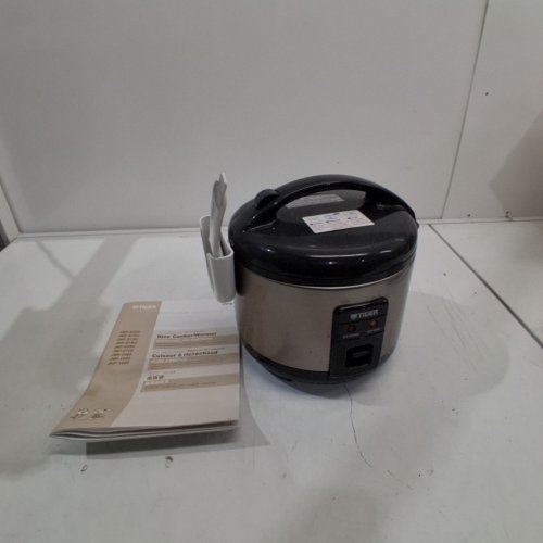 TIGER RICE COOKER/WARMER - 3 CUPS, 120 V, 305W - STAINLESS STEEL / BLACK (MODEL: JNP-S55U) image 4