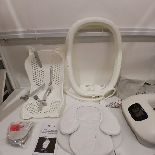 GRACO SMARTSENSE SOOTHING BABY SWING - WHITE (2227837) image 6