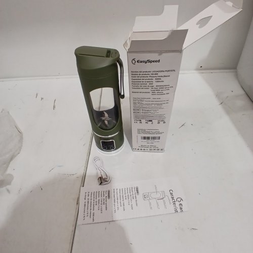 EASYSPEED PORTABLE PERSONAL BLENDER - 500 ML - OLIVE GREEN (MODEL: HS-860) image 3