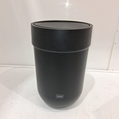 UMBRA FLAT-TOP SWING TRASH CAN - 2GALLON - BLACK image 2