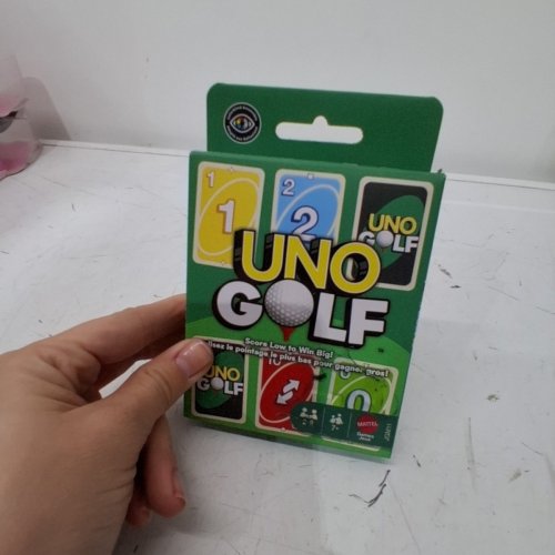 UNO GOLF CARD GAME, INCLUDES 112 CARS image 3