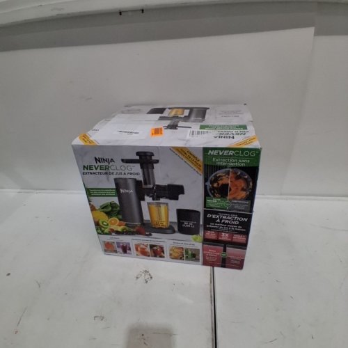 NINJA NEVERCLOG POWERFUL COMPACT SLOW JUICER WITH TOTAL PULP CONTROL - 24OZ - GREY/BLACK (JC151C) image 5