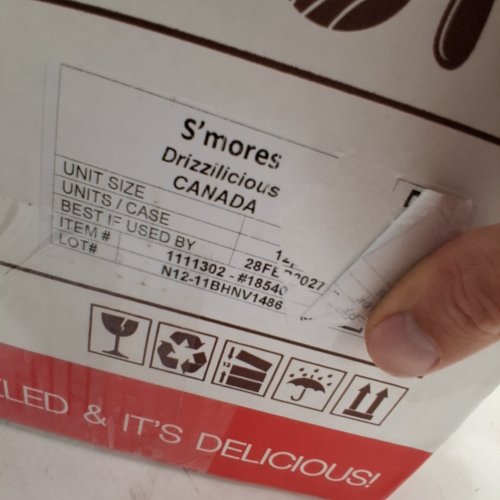 12PK DRIZZILICIOUS CRUNCHY DRIZZLE RICE CAKE BITES WITH RICE, CHIA, QUINOA & FLAX - 113G - S'MORES image 2