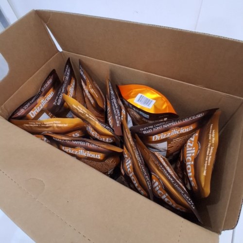 12PK DRIZZILICIOUS CRUNCHY DRIZZLE RICE CAKE BITES WITH RICE, CHIA, QUINOA & FLAX - 113G - S'MORES image 4