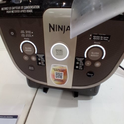 NINJA SLUSHI TWIST SMART FROZEN DRINK MAKER WITH DUAL SLUSH ASSIST - 72 OZ - TAUPE (MODEL: FS701CBR) image 2