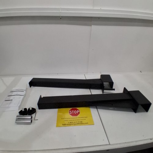 2PC SYNERGEE SAFETY STRAP BRACKETS - BLACK image 3