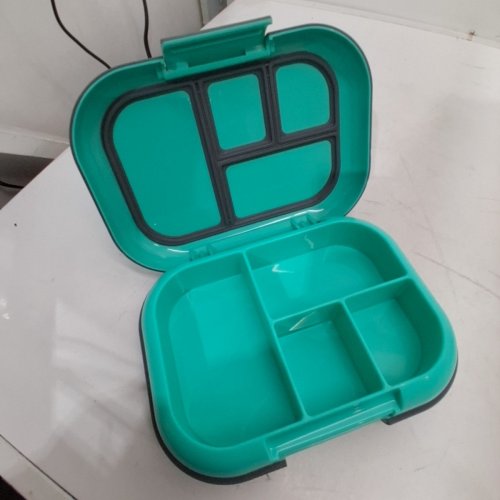BENTGO CHILL XL LUNCH BOX - 5 CUPS - GREEN / PURPLE (MODEL: 1762134) image 3