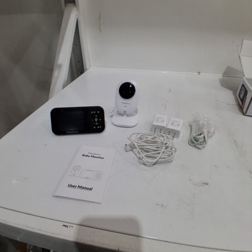 MAGIBUBOO VIDEO BABY MONITOR WITH NIGHT VISION, TEMP MONITORING AND BUILT-IN LULLABIES (MODEL: SP218) image 3