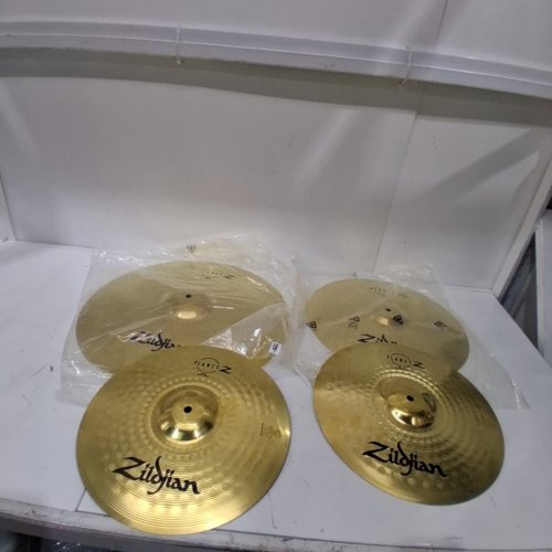 4PC ZILDJIAN PLANET Z SERIES FUNDAMENTALS CYMBAL -14" HH - 16" CR - 20" RD - (MODEL:ZP4PK) image 3