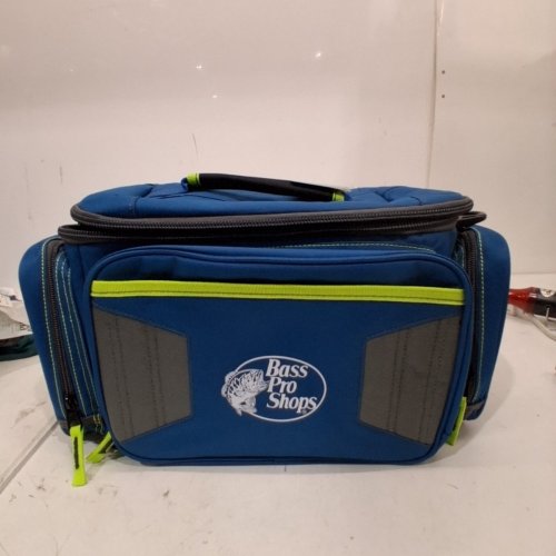 BPS PRO GUIDE 3600 FISHING TACKLE BAG - BLUE/GREEN (MODEL: PGTB-36) image 3