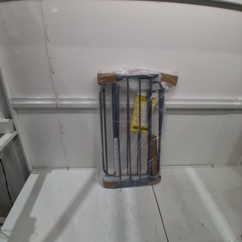 REGALO EASY STEP EXTRA WIDE METAL SAFETY GATE - 30" X 29" - 49" - PLATINUM (MODEL: 1164 EP DS) image 2