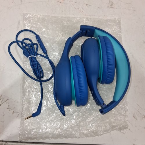 KID'S MPOW WIRED FOLDABLE HEADPHONES WITH VOLUME CONTROL - BLUE (MODEL: MPBH297BF) image 2
