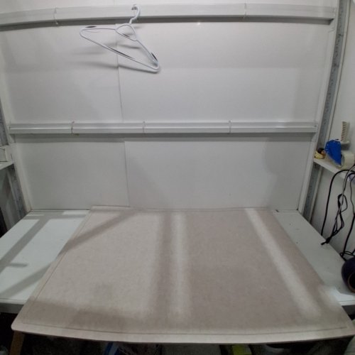 DECORATIVE FELT PIN AND MEMO BOARD - 4FT X 3FT - OATMEAL image 2