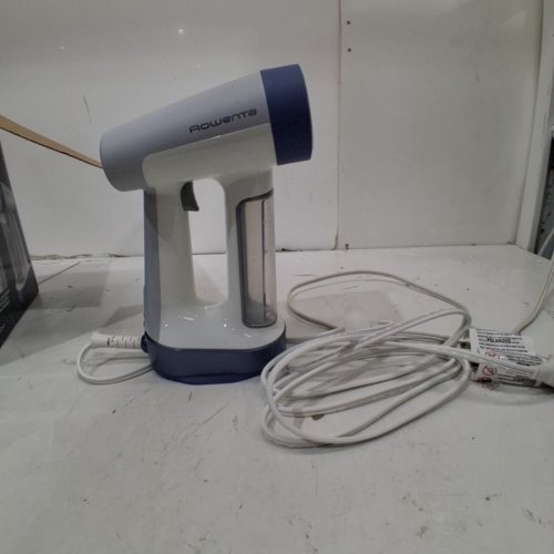 ROWENTA 2-IN-1 CLOTHING STEAMER AND IRON - 120-125 V, 1730-1875W - WHITE AND NAVY (MODEL: DR8722Q1) image 4