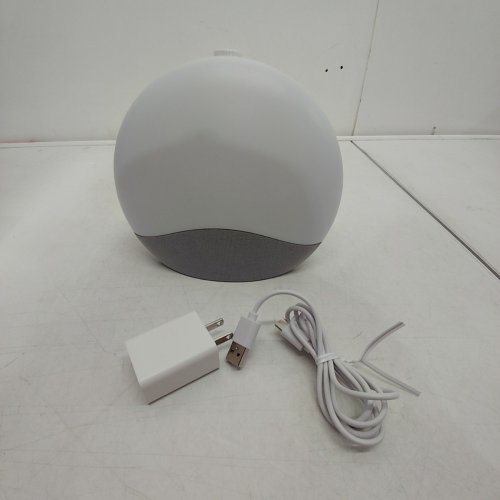ECOZY SUNRISE WAKE-UP ALARM CLOCK/WHITE NOISE SOUND MACHINE WITH 26 SOOTHING SOUNDS, 17 RGB NIGHT LIGHTS, & BLUETOOTH SPEAKER - GREY (MODEL: AC-SCE60A) image 3