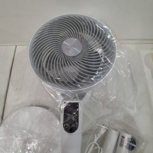 DREO OSCILLATING STANDING FAN WITH 90° ROTATION, DC MOTOR, 8+H SPEEDS, 3 MODES AND ADJUSTABLE HEIGHT - 42" - WHITE (MODEL: DR-HPF013 WHITE) image 4