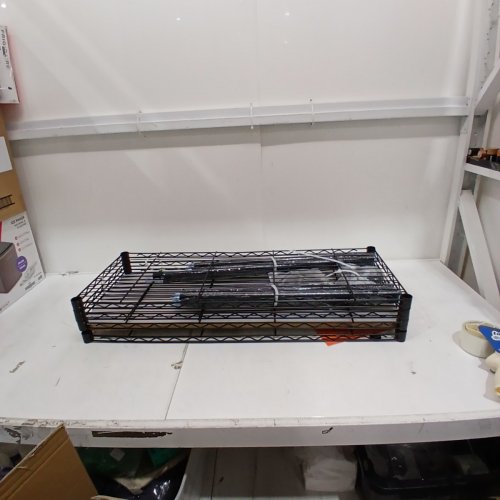BSTRIP 4-TIER PLANT SHELF WITH GROW LIGHT, TIMER - 35.4" X 13.8" X 70.8" - BLACK image 3