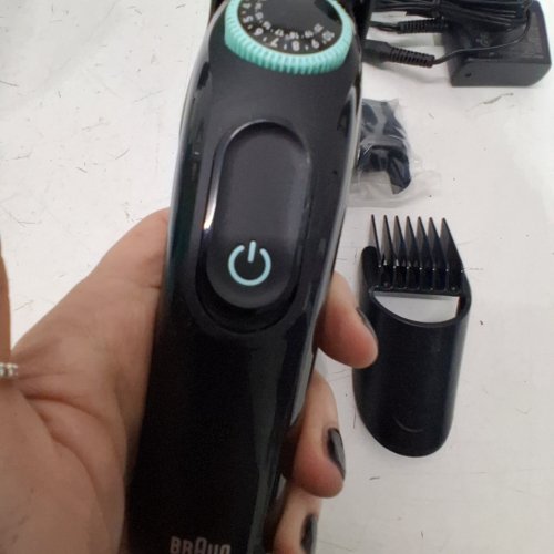 BRAUN ALL-IN-ONE STYLE 6-IN-1 TRIMMERS FOR BEARD/EAR/NOSE/HAIR - 40 LENGTH SETTINGS - BLACK (MODEL: 5516) image 2