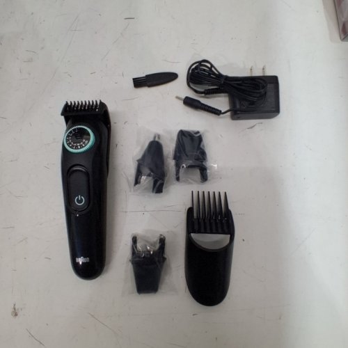 BRAUN ALL-IN-ONE STYLE 6-IN-1 TRIMMERS FOR BEARD/EAR/NOSE/HAIR - 40 LENGTH SETTINGS - BLACK (MODEL: 5516) image 3