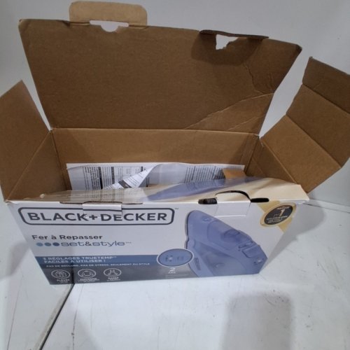 BLACK+DECKER EASY TO USE STEAM IRON - BLUE (MODEL:IR2024-0ADC) image 5