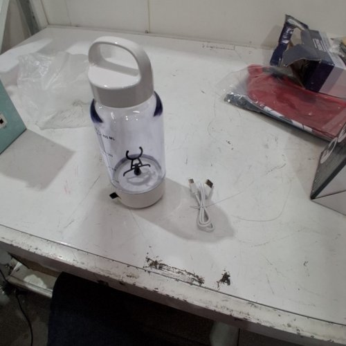 AUTOMATIC MIXING CUP - 500 ML - BLUE WHITE CLEAR (MODEL: 25500) image 4
