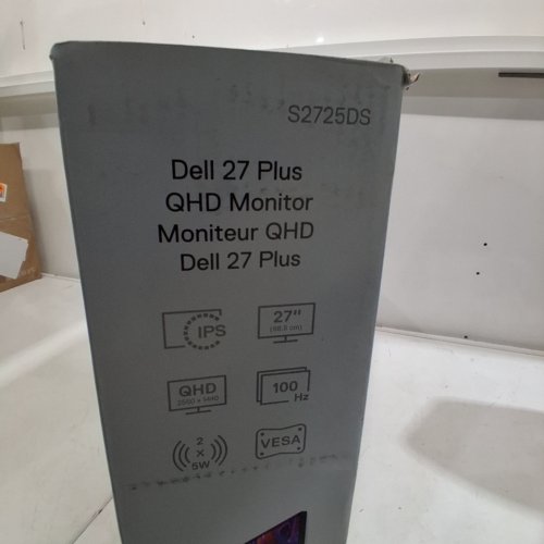 DELL PLUS QHD MONITOR - 144HZ - 1440P - 27" - WHITE (MODEL: S2725DSM) image 5