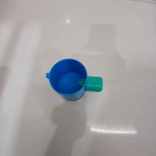 SHOTGUN ROULETTE RANDOM BEER SPINNER WITH POKER & SPOUT - BLUE/BLACK image 3