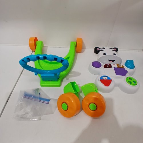 KID'S FISHER-PRICE LEARN WITH ME ZEBRA WALKER INTERACTIVE TOY - FRENCH VERSION image 4
