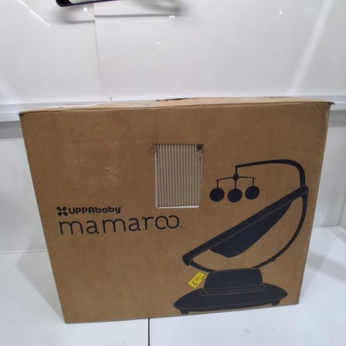 UPPABABY MAMAROO SMART SWING - 5 MOTIONS, 5 SPEEDS, 4 SOUNDS WITH MOTIONSYNC TECHNOLOGY AND BLUETOOTH - 36" - SAND - (MODEL: 2001-MRO-NA-CHR)) image 9