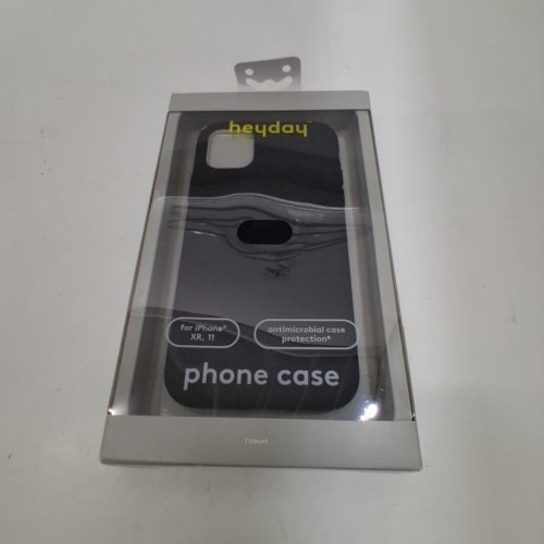 HEYDAY SILICONE PHONE CASE FOR IPHONE 11/XR - BLACK image 2