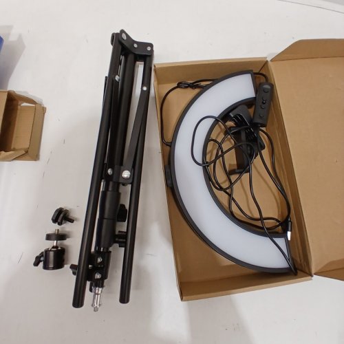BOWER FOLDABLE CONTENT CREATION RING LIGHT - 12" (12 COLOURS) 7 LIGHTING MODES (MODEL: WSC-RGBI2SLIM) image 3