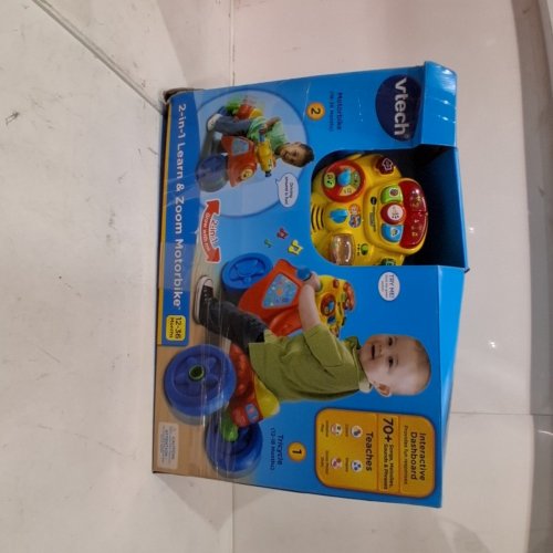 VTECH 2-IN-1 LEARN & ZOOM MOTORBIKE image 2