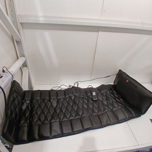 HIMOUTA FULL BODY MASSAGE MAT WITH ADJUSTABLE HEAT & INTENSITY LEVELS - 63" X 20" - BLACK (MODEL: SL-601D) image 3