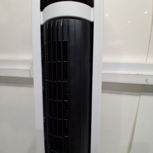 OMNIBREEZE PREMIUM 38" OSCILLATING TOWER FAN WITH WIFI CONTROL, 5-SPEEDS & REMOTE - WHITE/BLACK (MODEL: 5333021/DC2313R-G) image 5