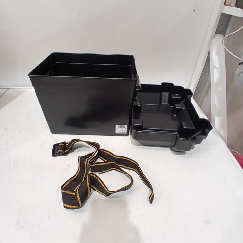 ATTWOOD CORPORATION HEAVY DUTY ACID-RESISTANT NON-VENTED MARINE BATTERY BOX - BLACK (MODEL: ‎9069-1) image 2