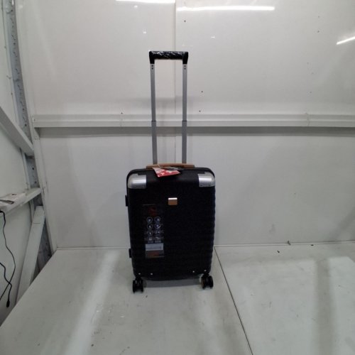 JOYWAY CARRY-ON LUGGAGE WITH METAL CORNER PROTECTORS, TSA LOCK, AND SPINNER WHEELS - 20" - BLACK (MODEL: TR019-20) image 5