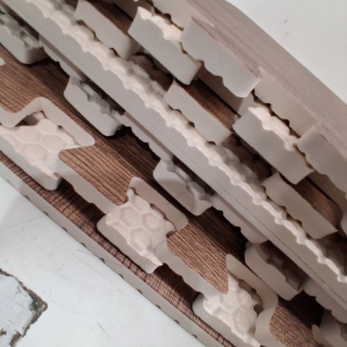 10PK YES4ALL INTERLOCKING EXERCISE FOAM MATS - 24" X 24" - DARK OAK WOOD (MODEL: P7EF) image 4