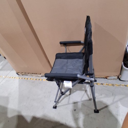 EVER ADVANCED TALL FOLDING DIRECTORS CHAIR - 31" 300 LBS - BLACK (MODEL: 143H) image 4
