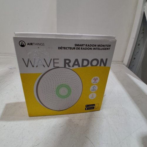 AIRTHINGS WAVE PLUS SMART INDOOR AIR QUALITY AND RADON DETECTION BLUETOOTH CONNECTIVITY BATTERY OPERATED - WHITE (MODEL: 2950) image 7