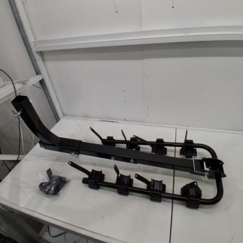 4-BIKE BICYCLE RACK CARRIER HITCH MOUNT WITH 2" RECEIVER FOR VEHICLE TRANSPORT - BLACK image 3