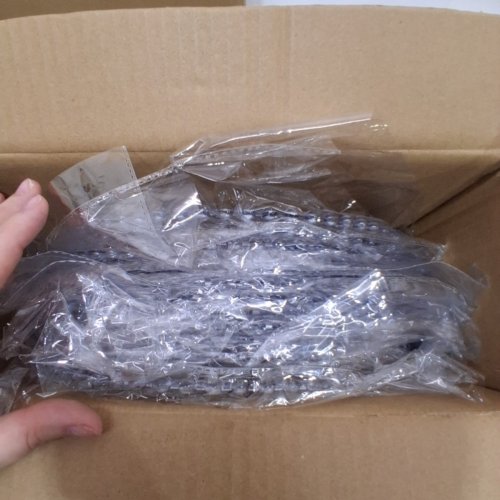 24PK YJYQHYX CLEAR CHARGER PLATES WITH BEADED RIM 13" - CLEAR image 3