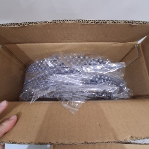 24PK YJYQHYX CLEAR CHARGER PLATES WITH BEADED RIM 13" - CLEAR image 4
