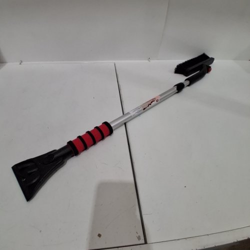 MALLORY FORCE EXTENDING SNOWBROOM AND ICE SCRAPER - 52" - BLACK/RED/SILVER (MODEL: 582-EPSVFB) image 2