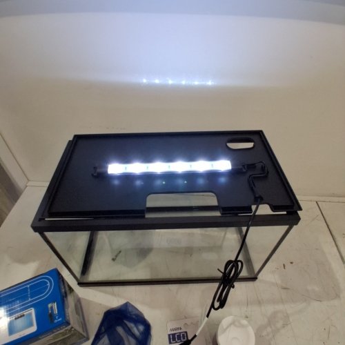 MARINA LED AQUARIUM STARTER KIT - 5GAL. (19L) - BLACK/CLEAR (MODEL: 15251A1) image 2