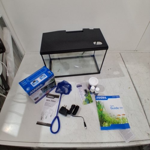 MARINA LED AQUARIUM STARTER KIT - 5GAL. (19L) - BLACK/CLEAR (MODEL: 15251A1) image 3