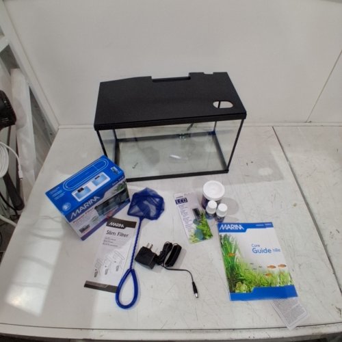 MARINA LED AQUARIUM STARTER KIT - 5GAL. (19L) - BLACK/CLEAR (MODEL: 15251A1) image 4